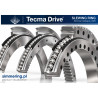 Łożysko wieńcowe TECMA DRIVE I.340.16.00.D1 TGB 340x216x39 mm – wieniec obrotowy z uzębieniem wewnętrznym