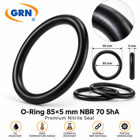 O-ring 85x5 NBR 70 Shore A
