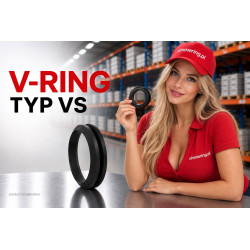 Uszczelniacz V‑RING VS 45 NBR - pierścień ochronny na wał Ø 45 mm