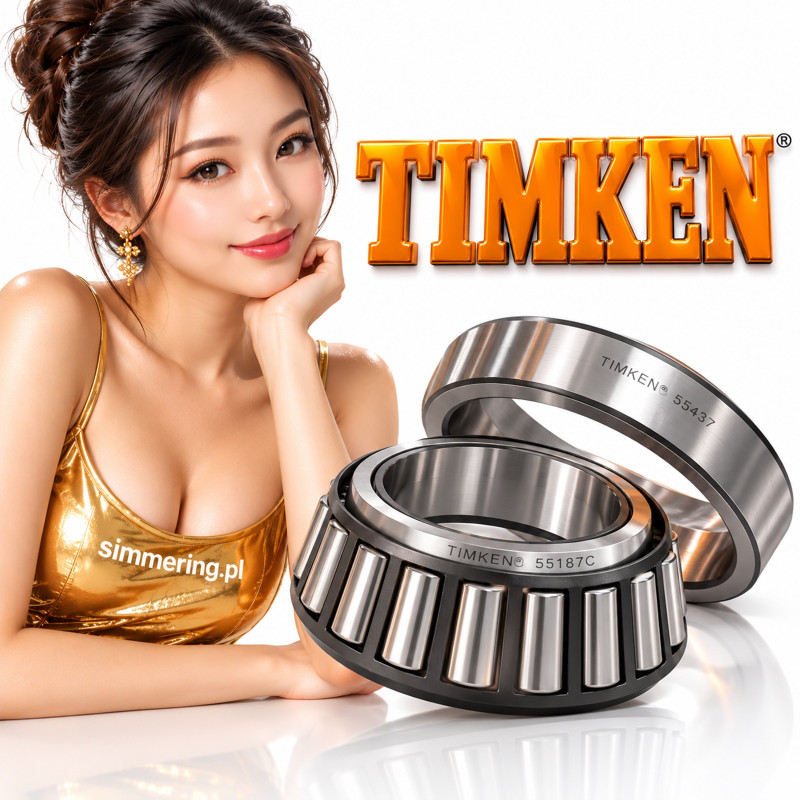 55187C/55437 TIMKEN 47.625x111.125x30.162 mm - Single Row Tapered Roller Bearing