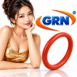 Oring 114x4 MVQ 70 ShA - Silikonowy