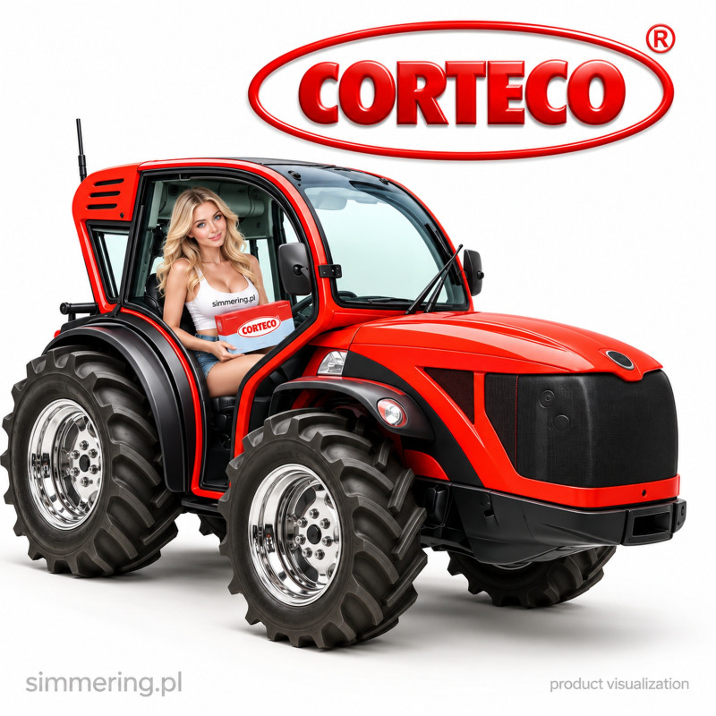 CORTECO 01031081 FPM BAVISLX7 45x65x10 mm - uszczelniacz wału z wargą przeciwpyłową