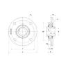 UCFCE 210 SNR  Bearing Housing - Durability & Precision