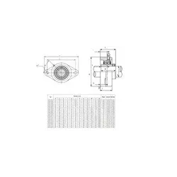 UCFL 202 SNR 15 Bearing Housing - Durability & Precision