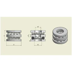 35BD5222T1X NSK 35x52x22 Angular Contact Ball Bearing | High-Precision and Durable