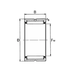 8E-NK20X32X12 NTN 20x32x12 Needle Roller Bearing - Precision & Durability