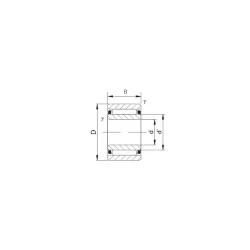 Needle roller bearing NAF 173516