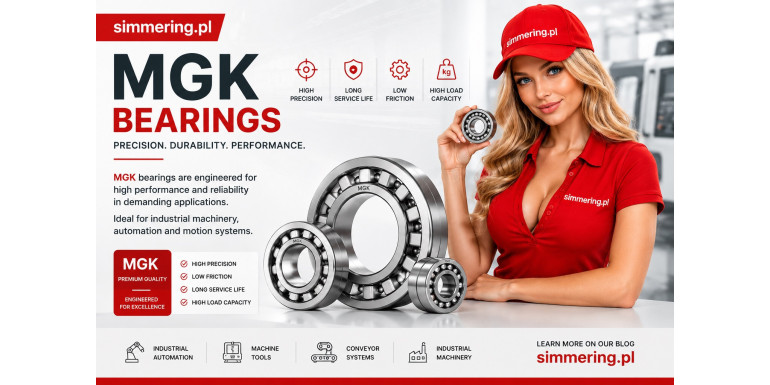 MGK Bearings - Professional Bearing Solutions for Industry and Machinery