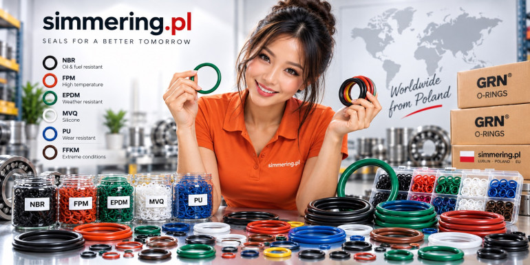 Best O-Rings – NBR, FKM, EPDM or Silicone? Complete Material Selection Guide