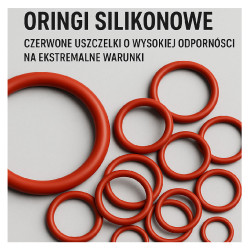 Oringi Silikonowe MVQ - Czerwone O-Ringi Wysokotemperaturowe